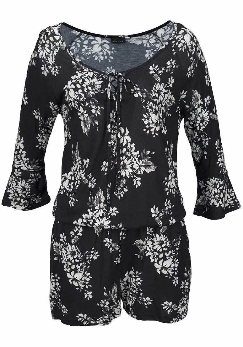 LASCANA Rompers-Floral Print Romper