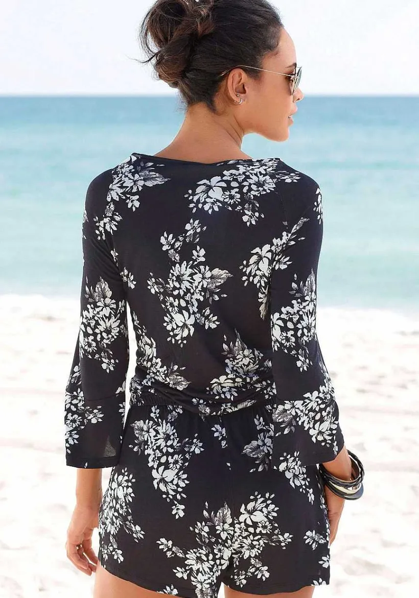 LASCANA Rompers-Floral Print Romper