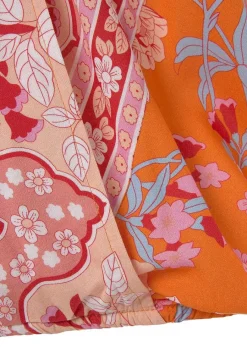 LASCANA Blouses-Floral Print Wrap Blouse