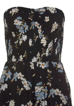 LASCANA Jumpsuits-Floral Strapless Culotte Jumpsuit