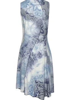 LASCANA Midi Dresses-Floral Tie-Dye Dress
