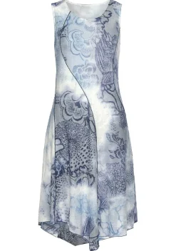 LASCANA Midi Dresses-Floral Tie-Dye Dress