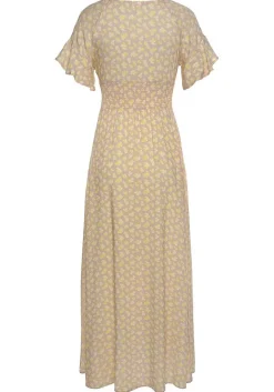 LASCANA Fall Dresses-Floral V-Neck Dress