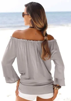 LASCANA Blouses-Flowy Carmen Top