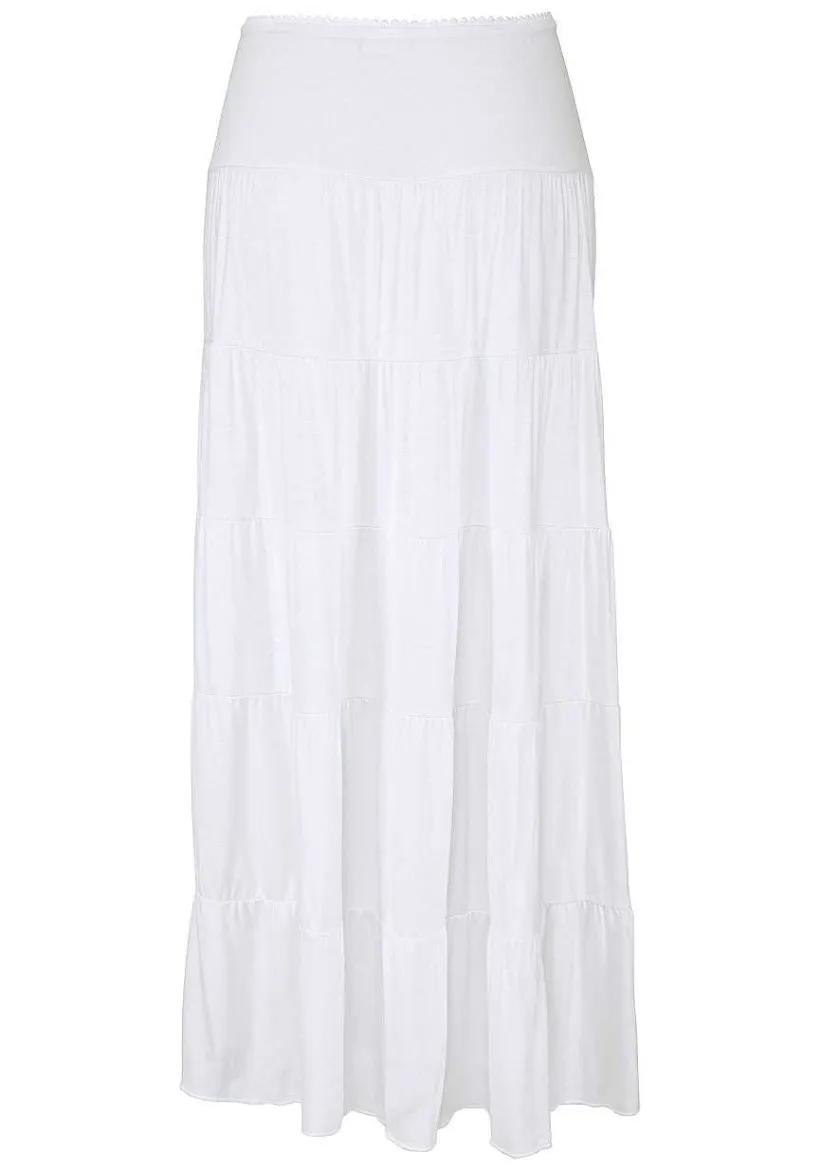 LASCANA Skirts-Flowy Maxi Skirt