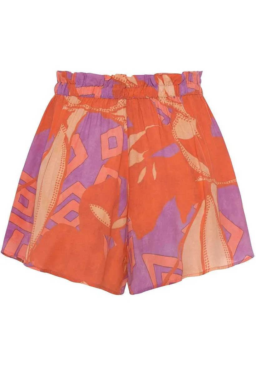 LASCANA Shorts-Flowy Patterned Shorts