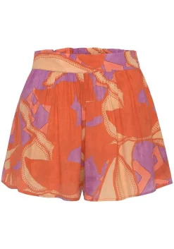 LASCANA Shorts-Flowy Patterned Shorts