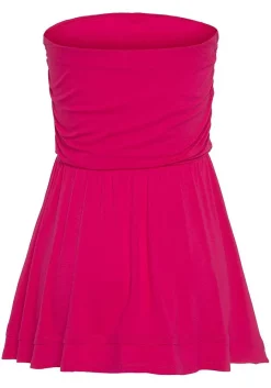 LASCANA Sleeveless Tops-Flowy Strapless Top