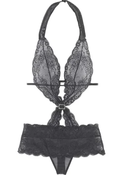 LASCANA Teddies & Corsets-Full Lace Halter Neck Teddy