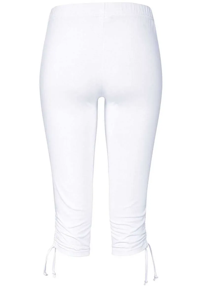 LASCANA Pants-Gathered Effect Capri Leggings