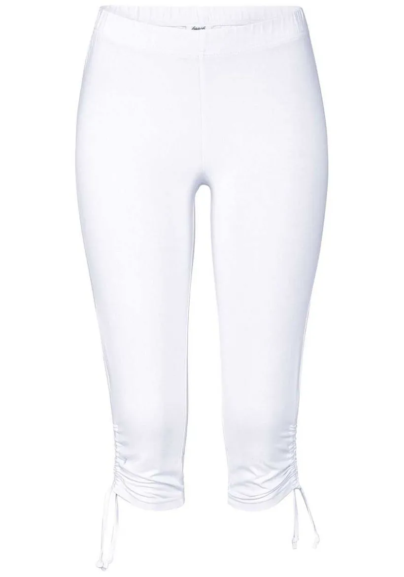 LASCANA Pants-Gathered Effect Capri Leggings