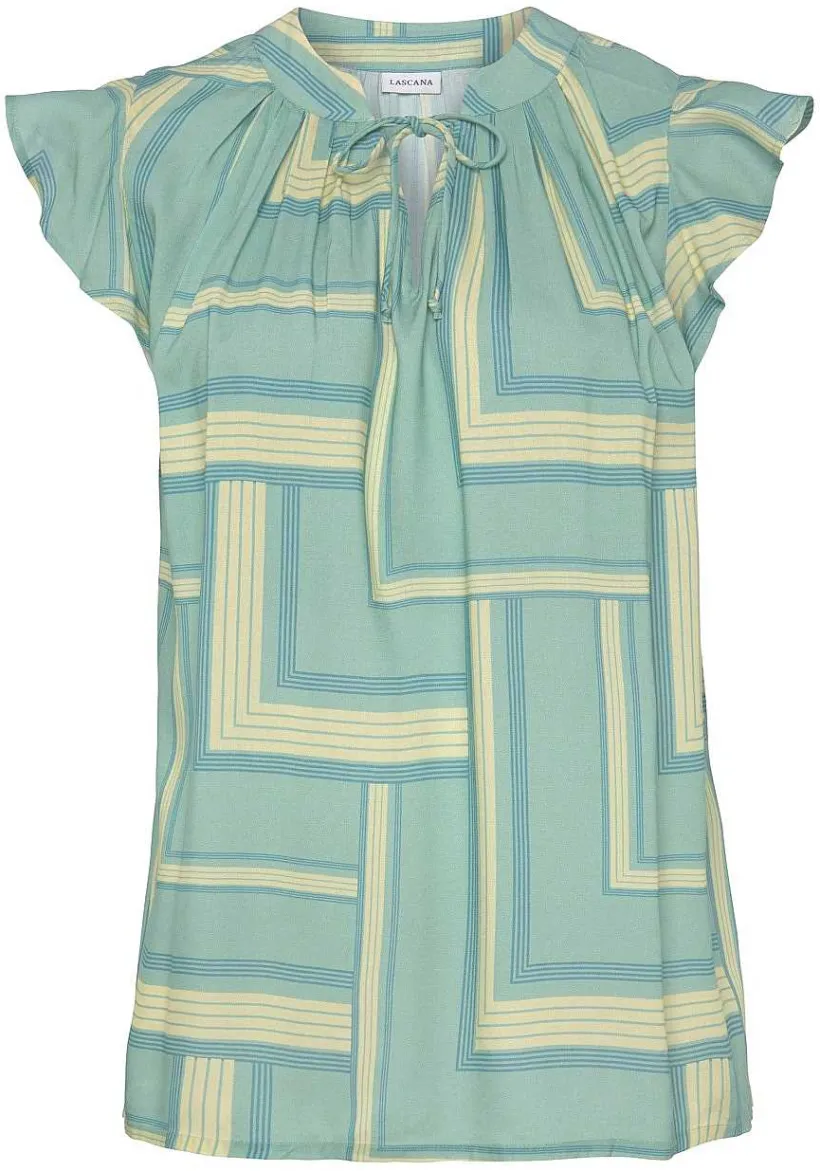 LASCANA Blouses-Geometric Print Blouse