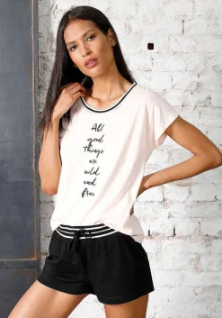 LASCANA Pajamas & Sets-Good Things Short Pajama Set