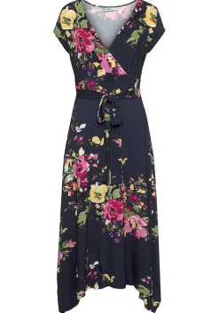 LASCANA Midi Dresses-Handkerchief Hem Dress
