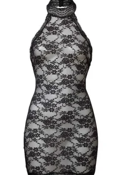LASCANA Babydolls & Negligees-High Neck Lace Negligee