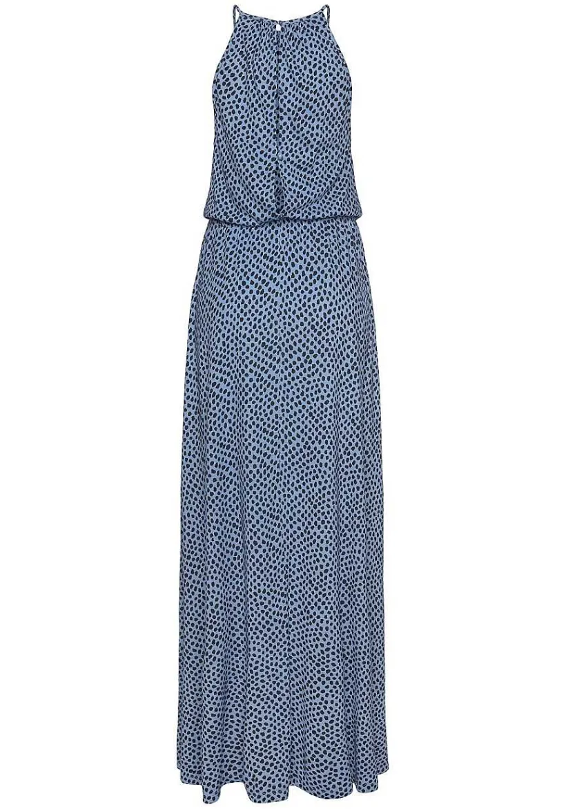 LASCANA Maxi Dresses-High Neck Maxi Dress