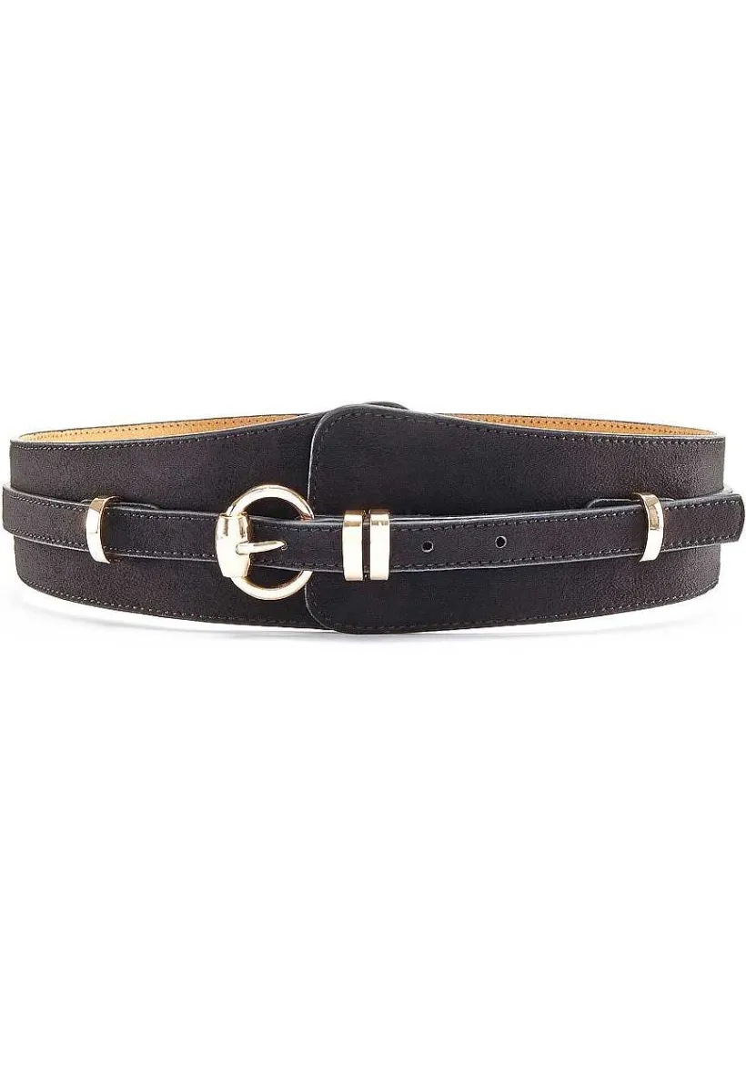 LASCANA Belts-2-In-1 Faux Suede Waist Belt