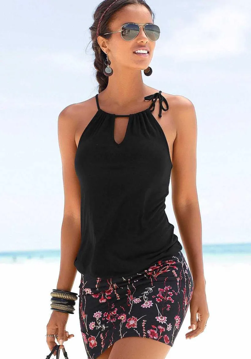 LASCANA Short Dresses-2-In-1 Floral Dress