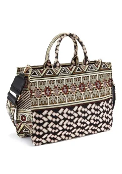 LASCANA Bags-Jacquard Pattern Tote Bag
