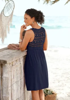 LASCANA Sundresses-Lace Accent Dress