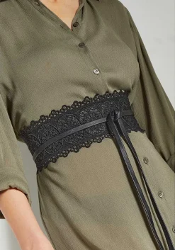 LASCANA Belts-Lace Detail Waist Belt