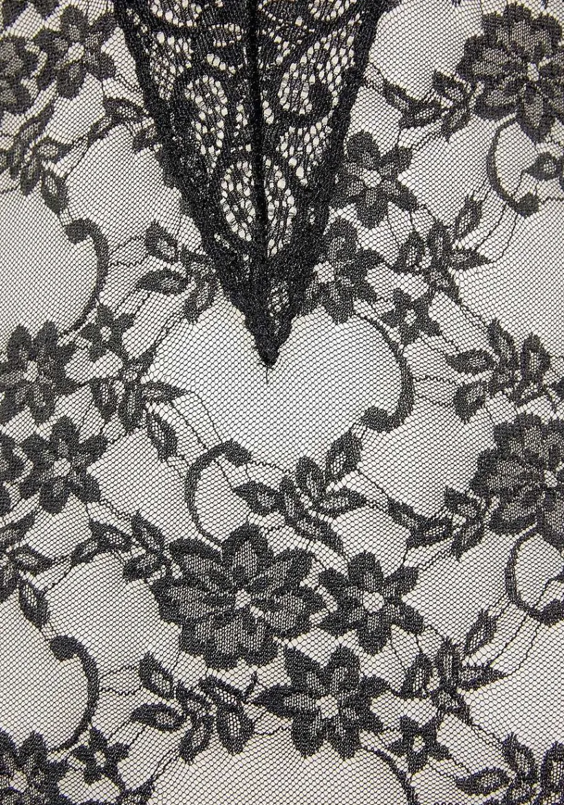 LASCANA Teddies & Corsets-Lace Open-Back Teddy