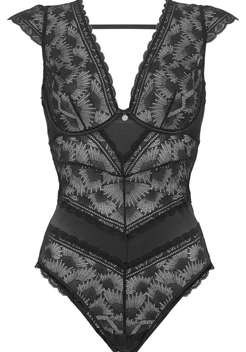 LASCANA Teddies & Corsets-Lace Underwire Teddy