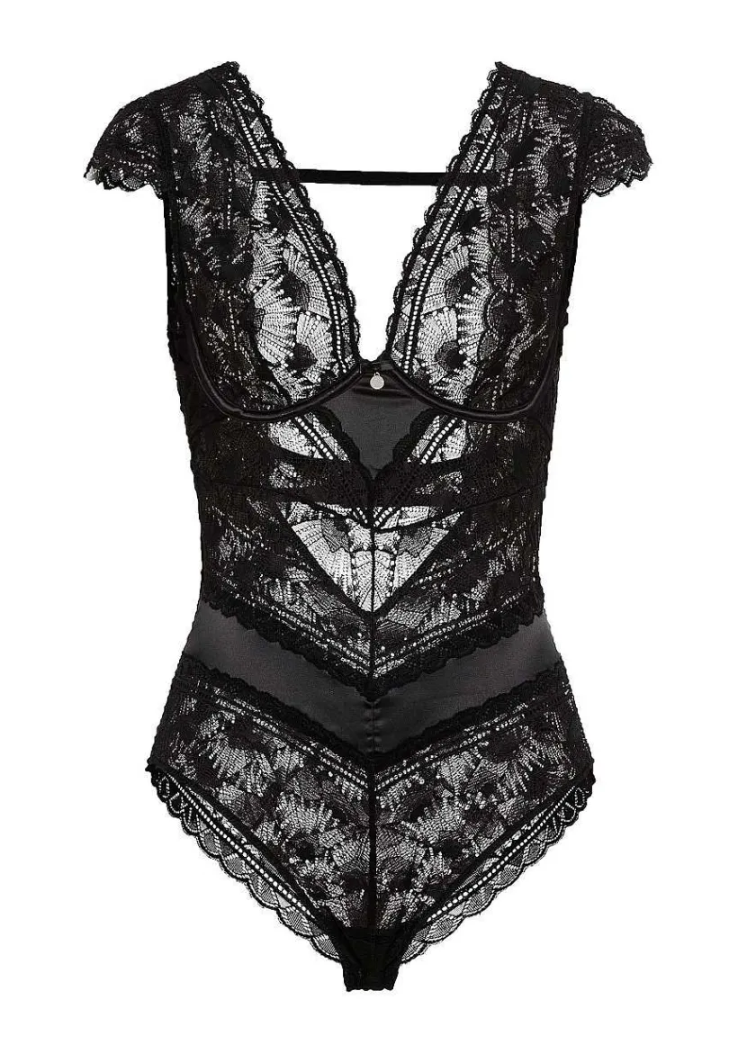 LASCANA Teddies & Corsets-Lace Underwire Teddy