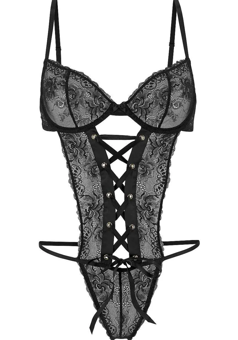 LASCANA Teddies & Corsets-Lace Up Teddy
