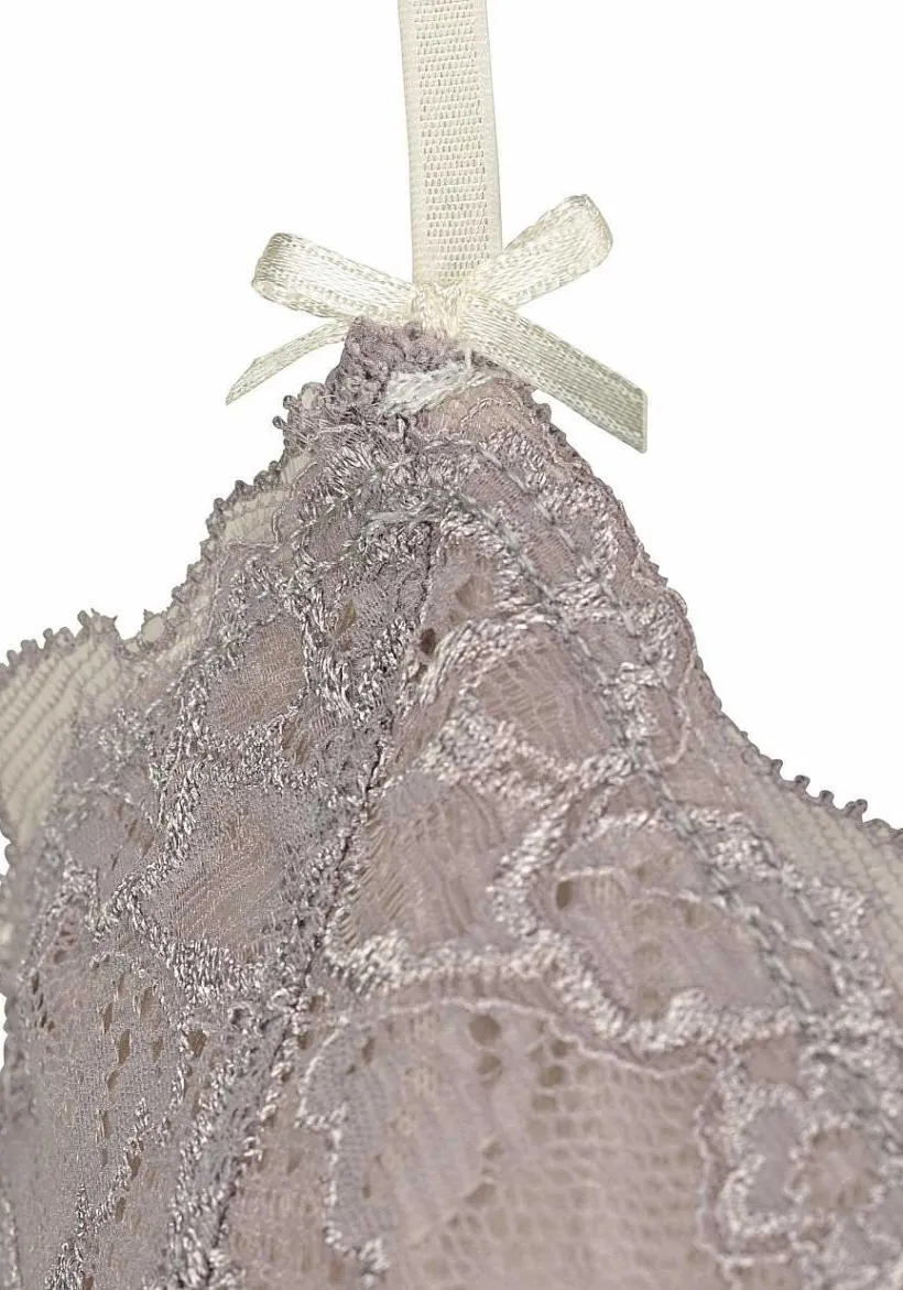LASCANA Nightgowns & Negligees-Lace V-Neck Negligee