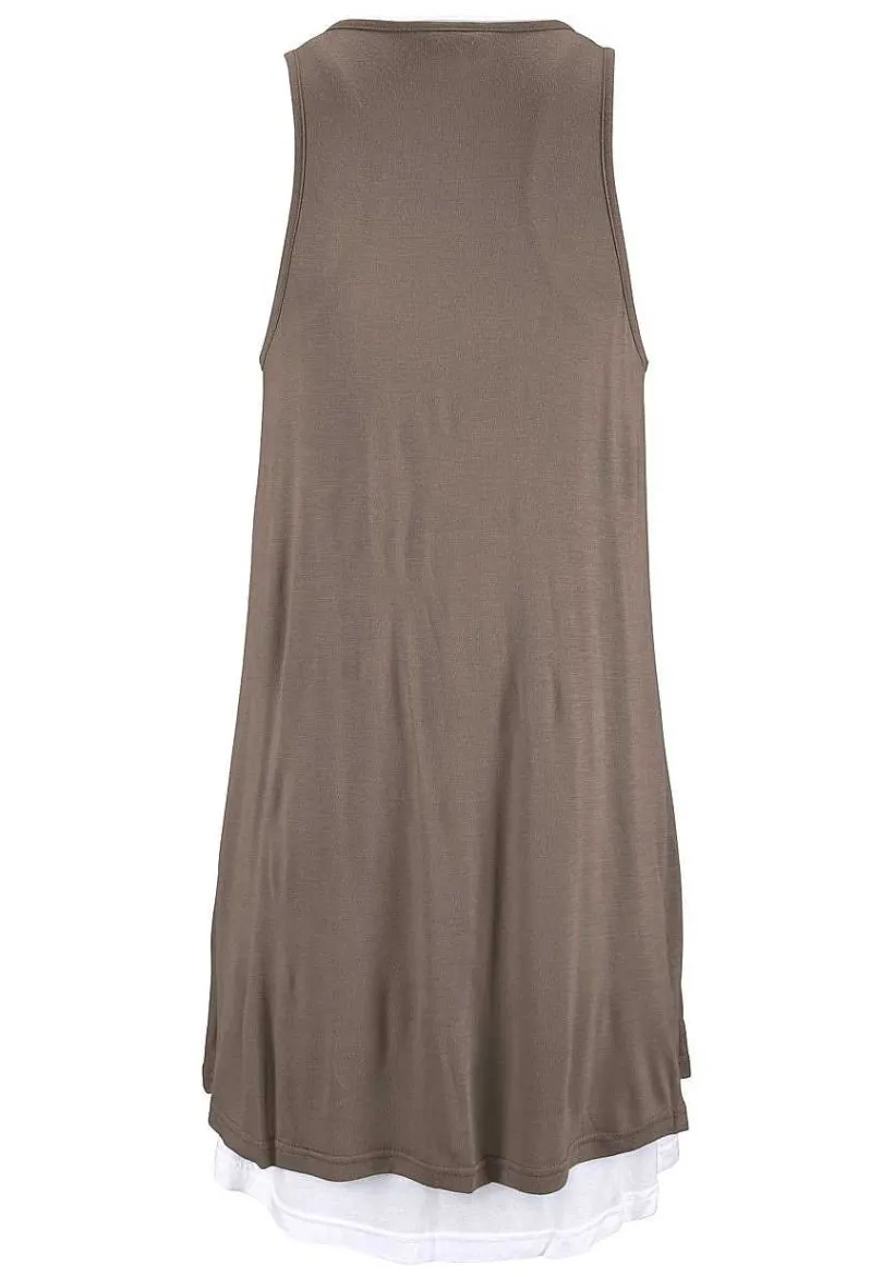LASCANA Short Dresses-Layered Look Dress