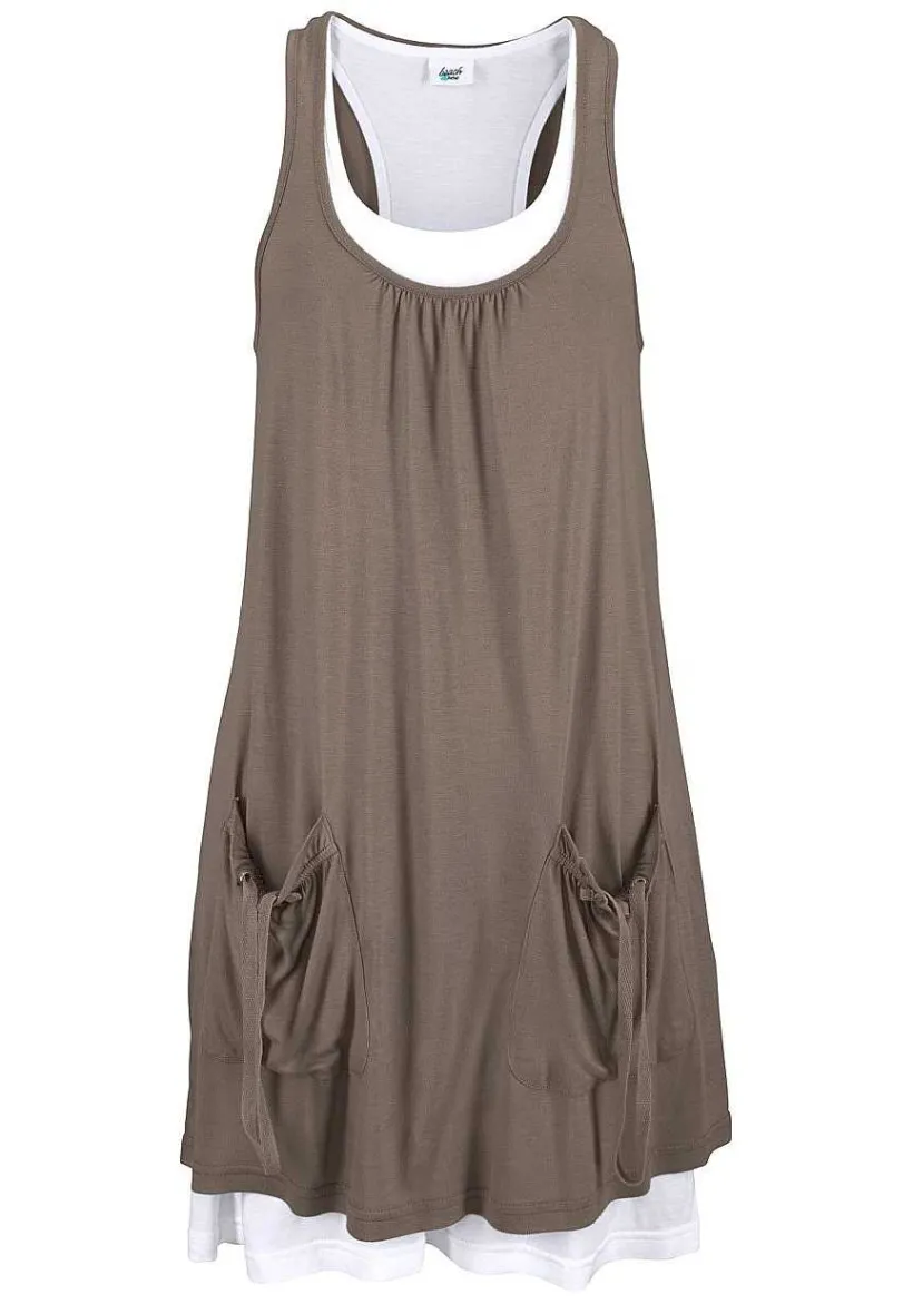 LASCANA Short Dresses-Layered Look Dress