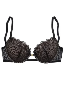 LASCANA Sexy Tops-Leopard Lace Push Up Bra