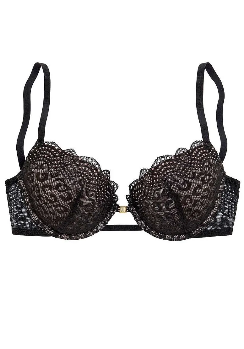 LASCANA Sexy Tops-Leopard Lace Push Up Bra