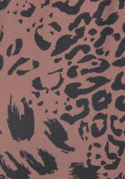 LASCANA Triangle-Leopard Print Triangle Bikini Top