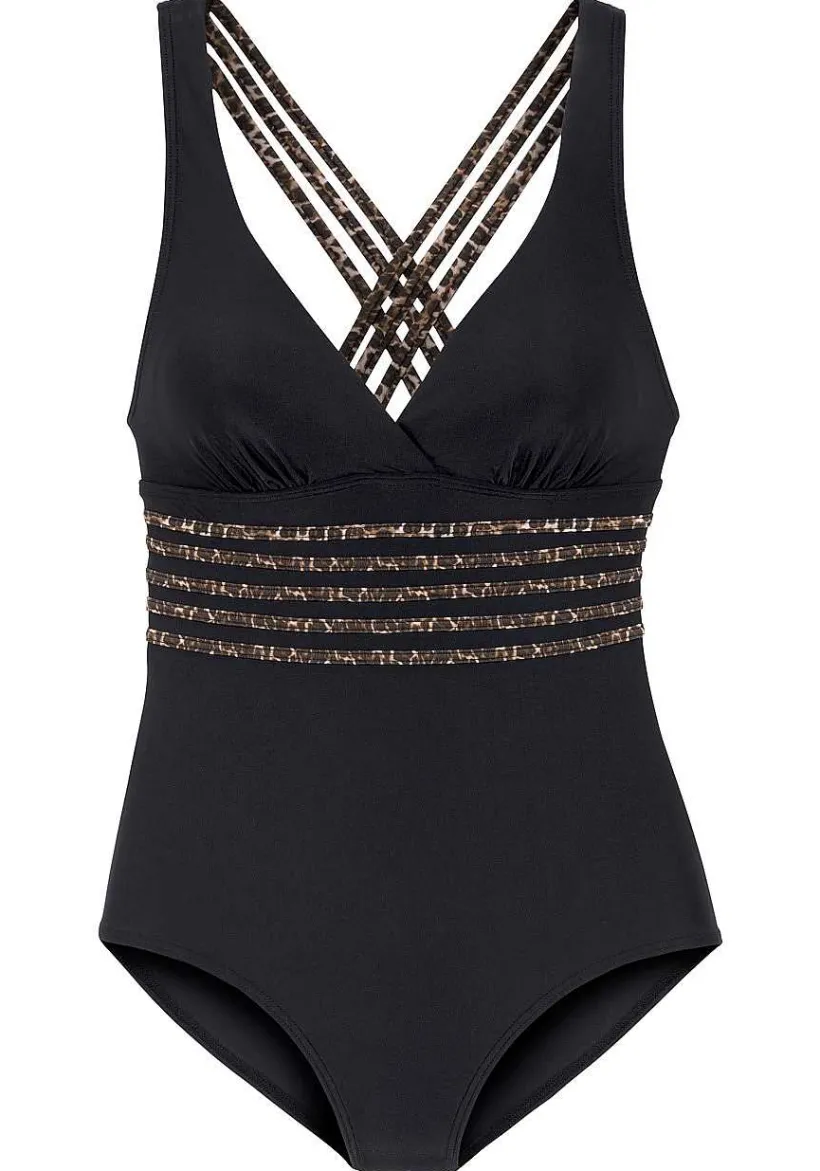 LASCANA One-Pieces-Leopard Trim One Piece