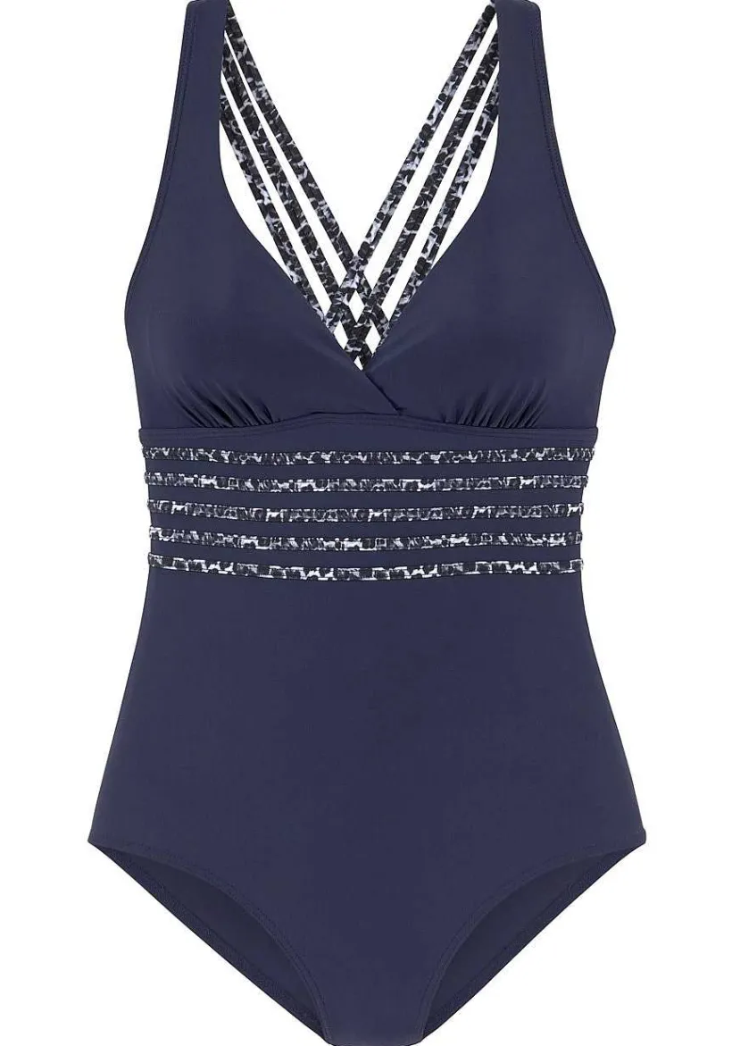 LASCANA One-Pieces-Leopard Trim One Piece