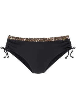 LASCANA Push Up-Leopard Trim Push Up Bikini Top