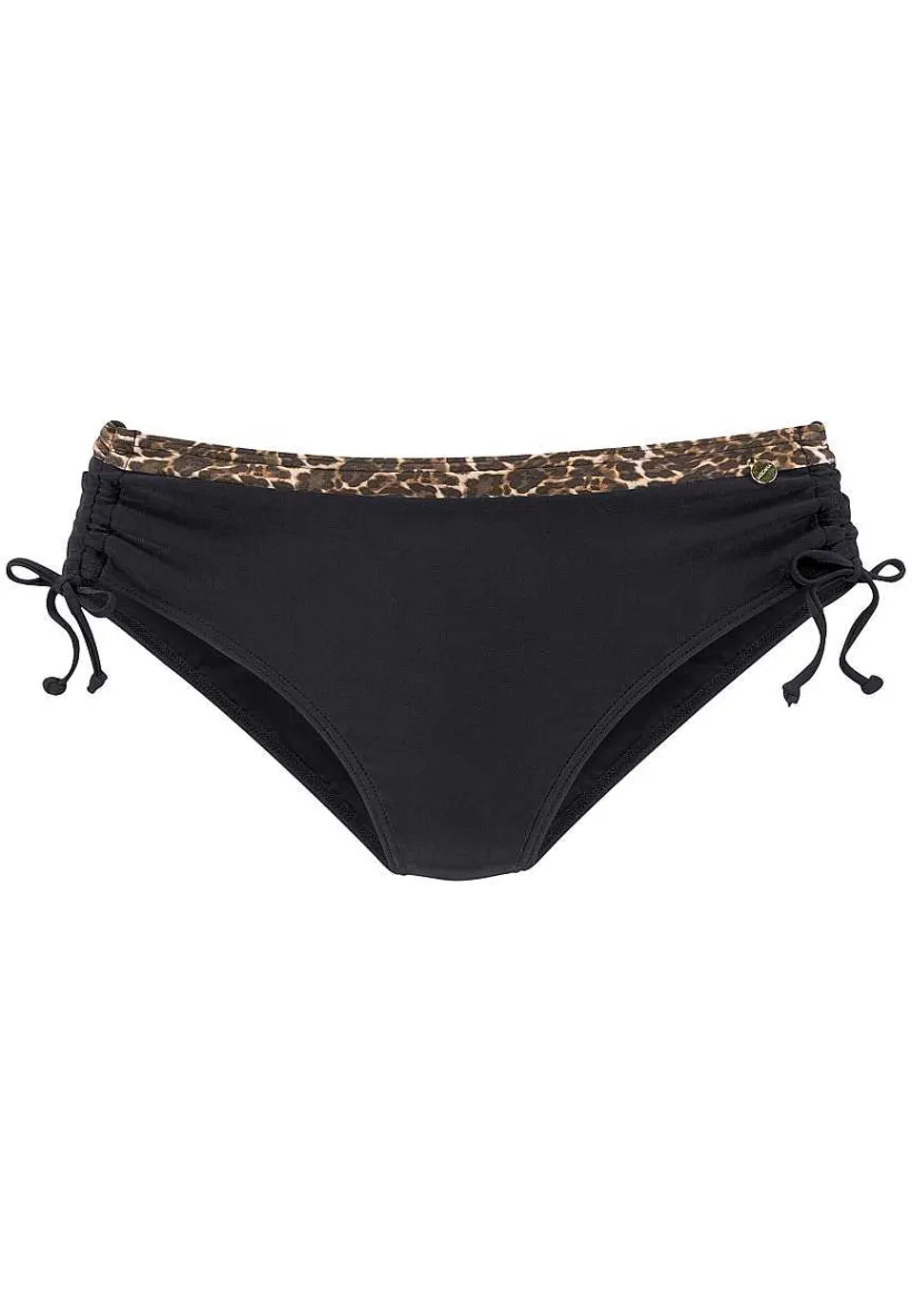 LASCANA Push Up-Leopard Trim Push Up Bikini Top