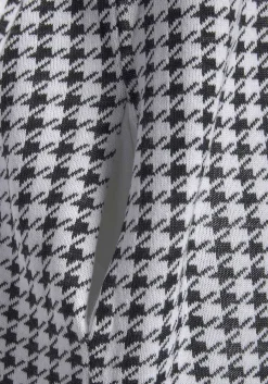 LASCANA Coats-Long Houndstooth Coat