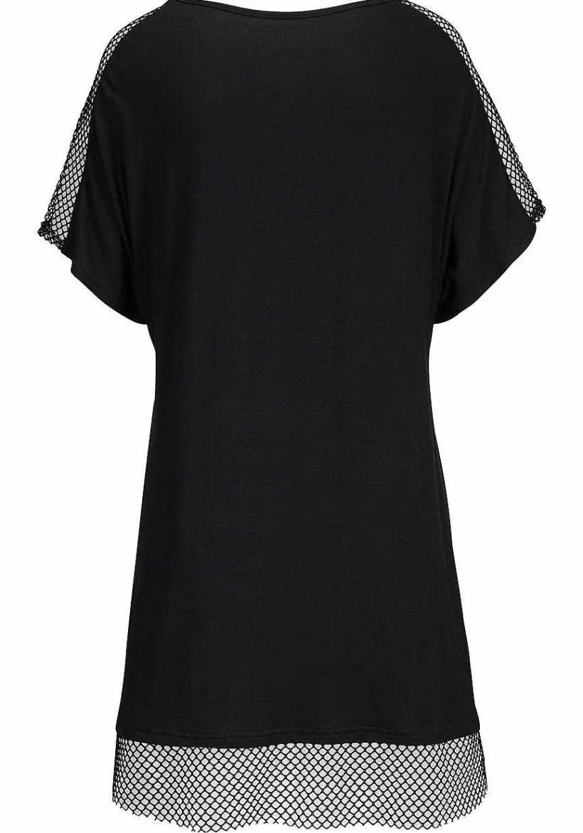 LASCANA Cover-Ups-Mesh Insert Cover Up
