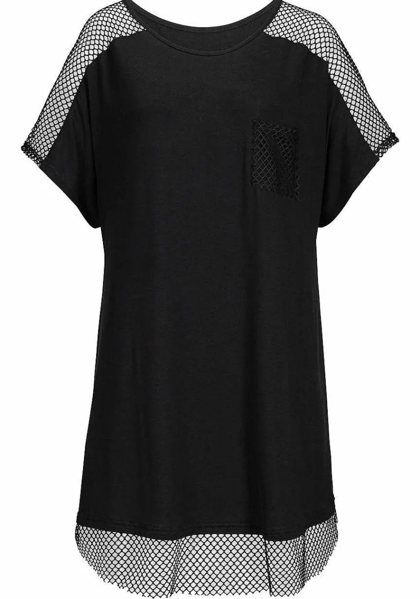 LASCANA Cover-Ups-Mesh Insert Cover Up