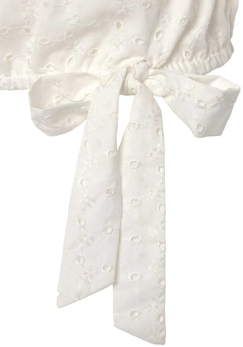 LASCANA Blouses-Off Shoulder Side Tie Blouse