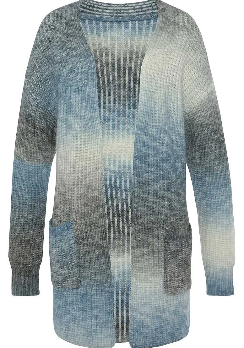LASCANA Cardigans-Ombre Knit Open Cardigan