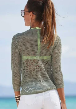 LASCANA Cardigans-Open Work Cardigan