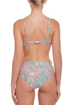 LASCANA Underwire-Paisley Print Underwire Bikini Top