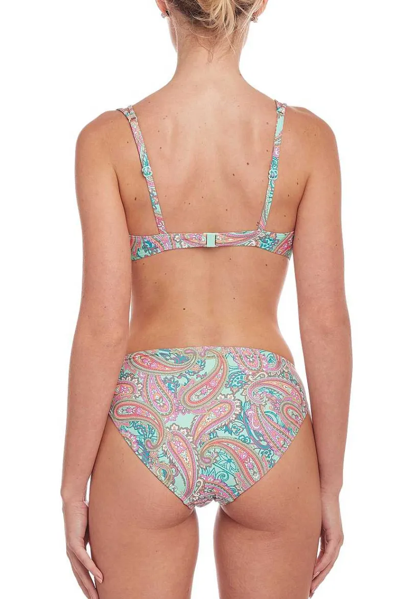 LASCANA Underwire-Paisley Print Underwire Bikini Top