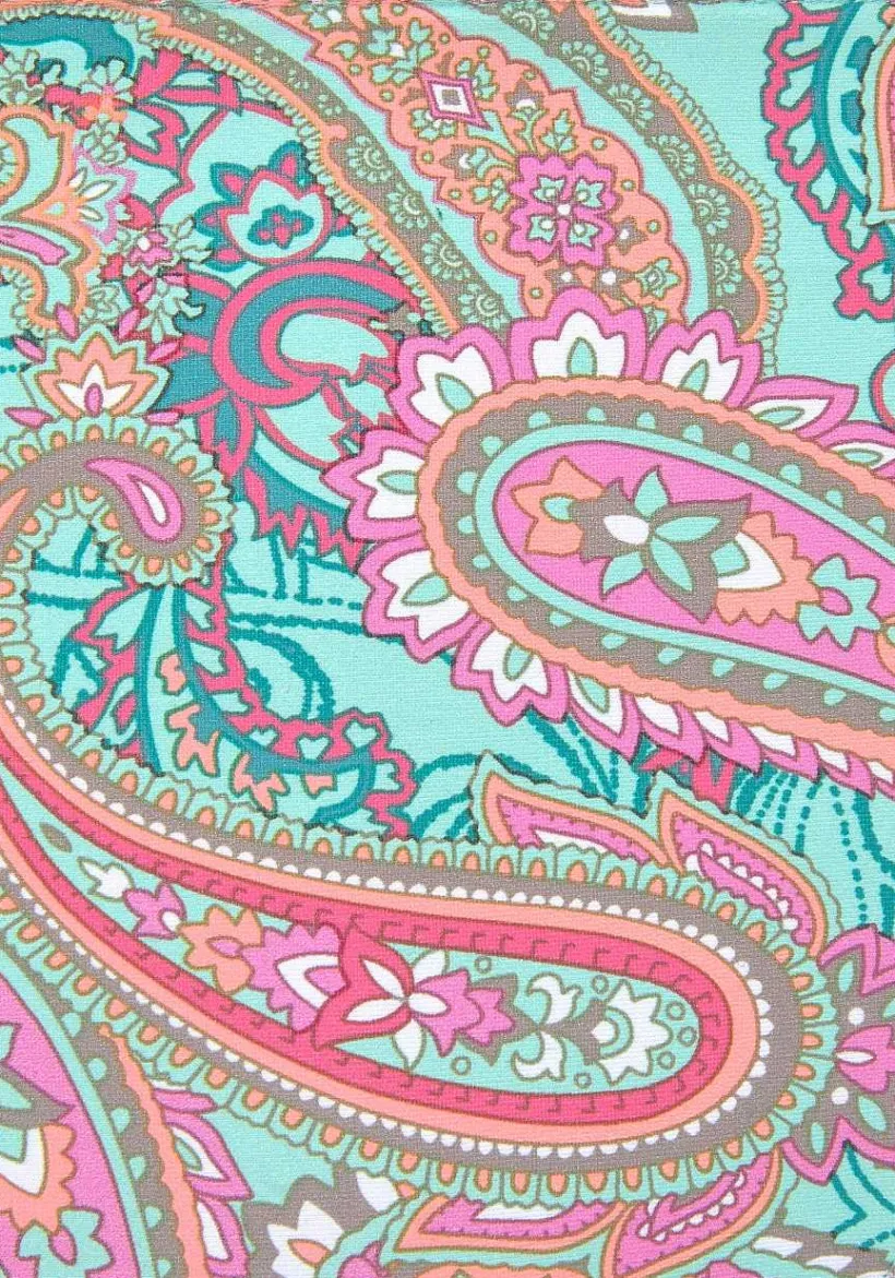 LASCANA Underwire-Paisley Print Underwire Bikini Top