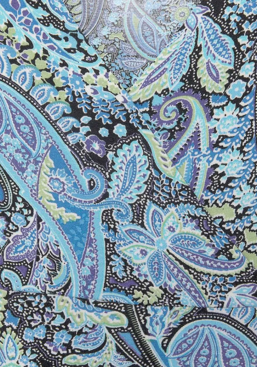 LASCANA Midi Dresses-Paisley Print Wrap Dress