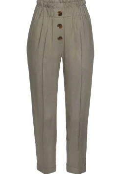LASCANA Pants-Paperbag Waist Ankle Pants